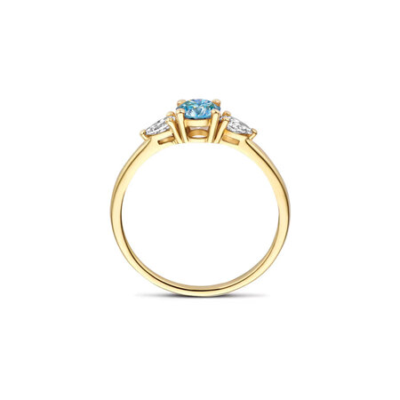 Blush Blush Lab Diamonds Ring 14k geelgoud met Lab grown diamant LG1068Y