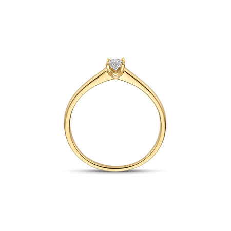 Blush Blush Lab Diamonds Ring 14k geelgoud met Lab grown diamant LG1078Y