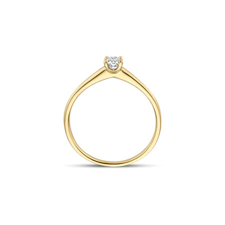 Blush Blush Lab Diamonds Ring 14k geelgoud met Lab grown diamant LG1079Y