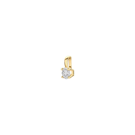 Blush Blush Lab Diamonds Hanger 14k geelgoud met Lab grown diamant LG6002Y