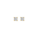 Blush Blush Lab Grown Diamonds Oorstekers 14k geelgoud met Lab grown diamant LG7036Y