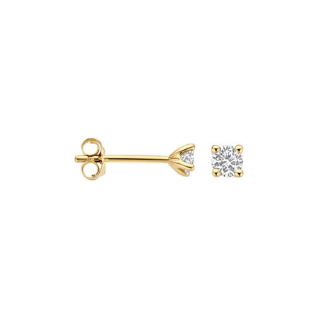 Blush Blush Lab Grown Diamonds Oorstekers 14k geelgoud met Lab grown diamant LG7036Y