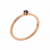 Mrs.Janssen Mrs. Janssen Ring 14k Roségoud met Saffier 604279