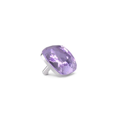 Tirisi TIRISI Milano Twist Wisselsteen Zilver met Amethist TS555SAM