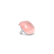 Tirisi TIRISI Milano Twist Wisselsteen Zilver met Guavequartz TS555GUQ
