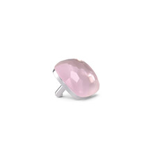 Tirisi TIRISI Milano Twist Wisselsteen Zilver met Rozenkwarts TS555PQ