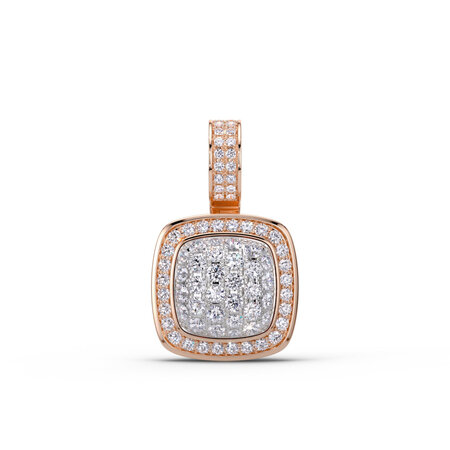 Tirisi TIRISI Milano Twist Wisselsteen 18k Witgoud met diamant TS554DW