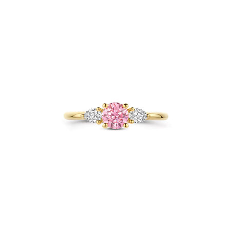 Blush Blush Lab Diamonds Ring 14k geelgoud met Lab grown diamant LG1070Y