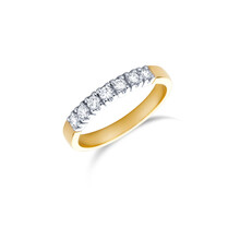R&C R&C Ring Carole 14k Bicolor met diamant RIN1701-7-PW-BIC