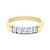 R&C R&C Ring Carole 14k Bicolor met diamant RIN1704-5-PW-BIC