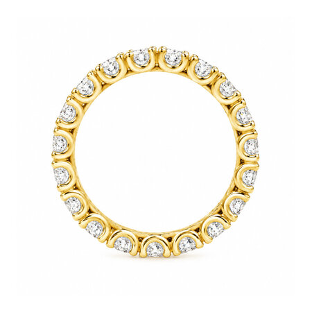 R&C R&C Ring Lovely 14k Geelgoud met 1.10ct P/W diamant RIN5005-22-PW-W