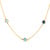 Blush Blush Collier 14k geelgoud met Topaas 3210YTB