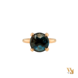 Bron BRON Ring Catch 18k Roségoud met London Blue Topaas 8RR4782TLB