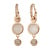 Bron BRON Creoolaanhangers Sushi 18k met Maansteen en diamant 8OR4861MWBCBR