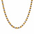 Monzario Monzario Collier 14k bicolor fantasie schakel 4 mm breed 24300