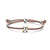 Tirisi Moda TIRISI Armband Kisses leder met bicolor kusje TM2130CB(2T)
