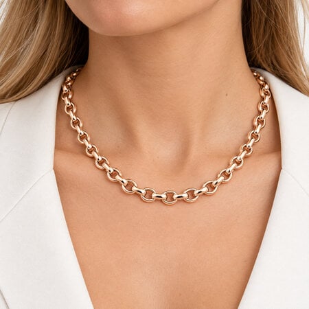 HuisCollectie HuisCollectie Collier 14k Roségoud 608969