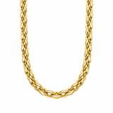 HuisCollectie HuisCollectie Collier met ovale schakels 14k Geelgoud 6.7 mm 45cm - 610591