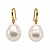 Mrs.Janssen Mrs.Janssen Oorhangers 18k geelgoud met Zoetwaterparel Barok 15x11.5mm 616553