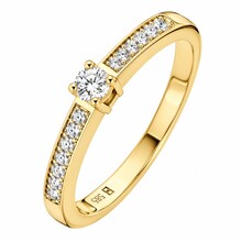 Blush Blush Ring 14k geelgoud met zirkonia 1145BZI