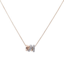 Katinka Berretty Katinka Berretty Collier Diamond Xpression Small 14k Bicolor met diamant 01CRW012BR