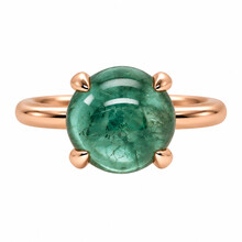 Bron BRON Ring Catch 18k Roségoud met Indigoliet Toermalijn 4RR4783ITC