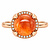 Bron BRON Ring Catch 18k Roségoud met Spessartien en Diamant 4RR4881SGCBR