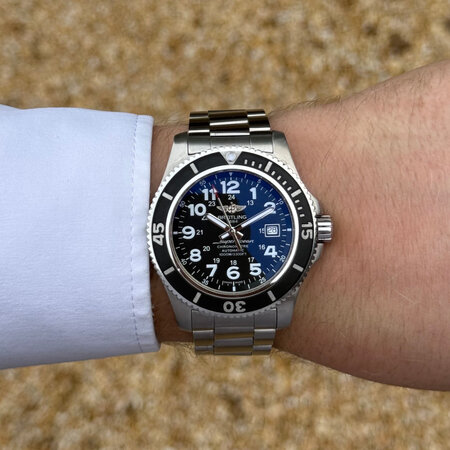 Breitling PRE-OWNED BREITLING Superocean II 44mm A17392D7/BD68/162A