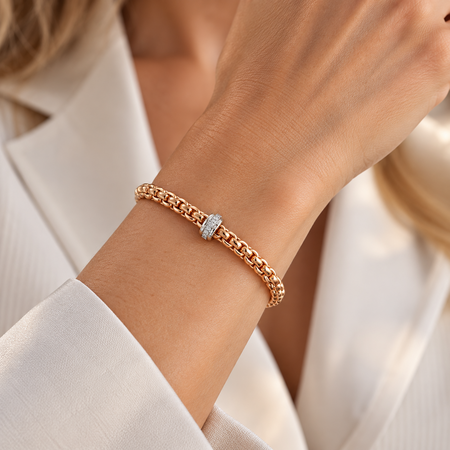 Fope FOPE Armband Flex-It Eka 18k roségoud 72110BX_BB_B_XBX_00M