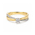 Katinka Berretty Katinka Berretty Ring Elegant Xpression Medium 14k geelgoud met diamant 06RGW077BR