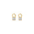 Blush Blush Creoolhangers 14k geelgoud met zirkonia 9097YZI