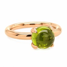 Bron BRON Ring Catch 18k Roségoud met Peridot 8RR4811PEC