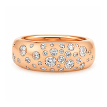 Bron BRON Ring Stax 18k Roségoud met diamant 8RR4937BR