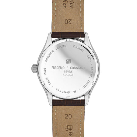 Frederique Constant FREDERIQUE CONSTANT Classics Slimline Date Quartz 40mm FC-220N5B6