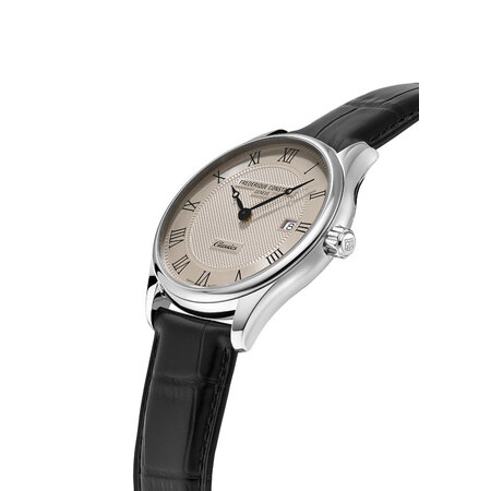 Frederique Constant FREDERIQUE CONSTANT Classics Slimline Date Quartz 40mm FC-220CR5B6