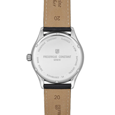 Frederique Constant FREDERIQUE CONSTANT Classics Slimline Date Quartz 40mm FC-220CR5B6