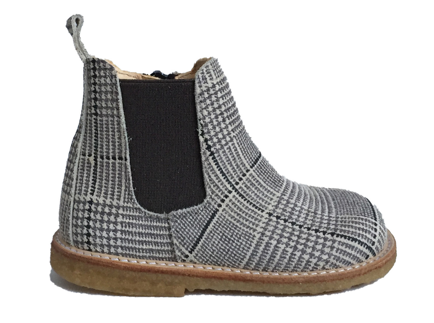 starter chelsea boot in pied de poule met rits - Jackie Kid