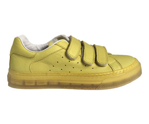 Gele sneaker met velcro Jackie Kid
