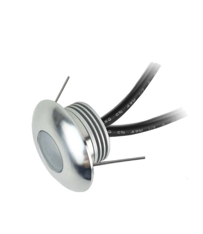 Inbouwspot 40mm diameter 1W LED dimbaar IP67