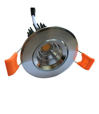 Inbouwspot 55mm zaagmaat 5W LED grijs ondiep