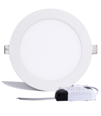 Panneau LED rond diamètre 30 cm 24W dimmable