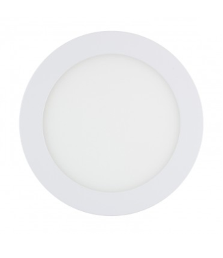 Pavé LED rond 9W perçage 135 mm faible hauteur