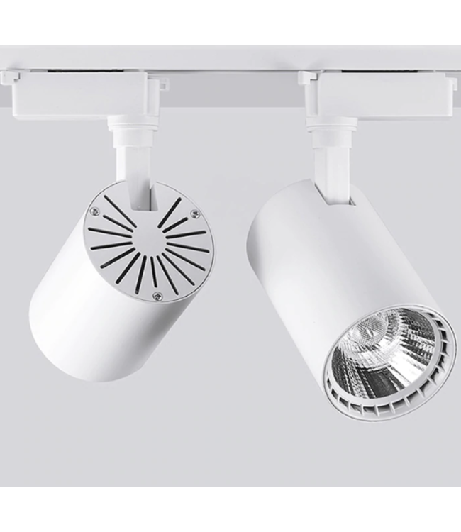 Railspot 20W LED wit of zwart