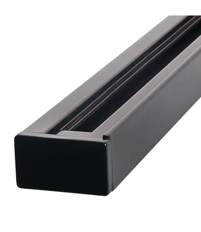 Rail monophasé blanc ou noir 1m