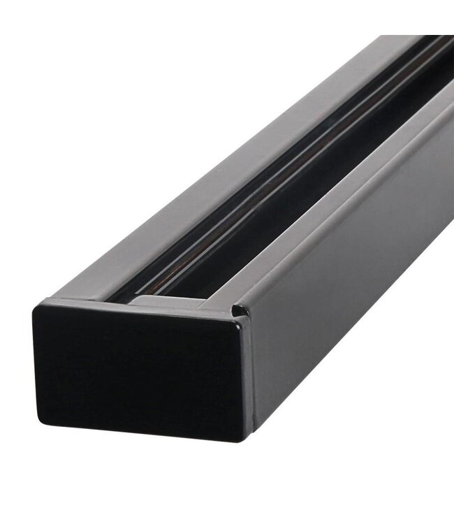 Spanningsrail 1 fase wit of zwart 2 meter