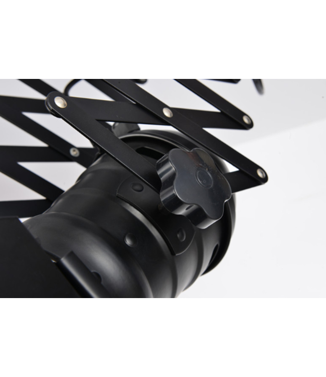 Spot sur rail noir industriel E27 monophase