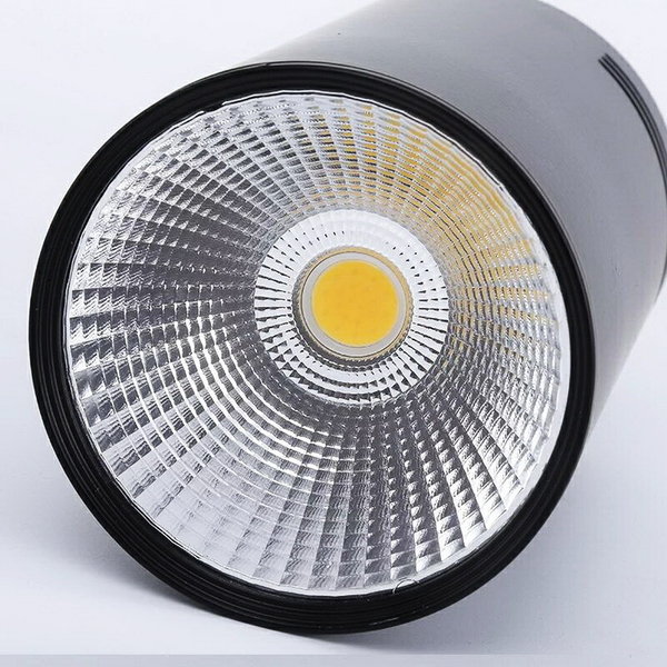 Spot LED applique plafond blanc ou noir 7W dimmable -