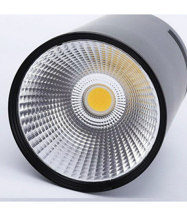 Spot LED en saillie blanc ou noir 20W ou 30W dimmable