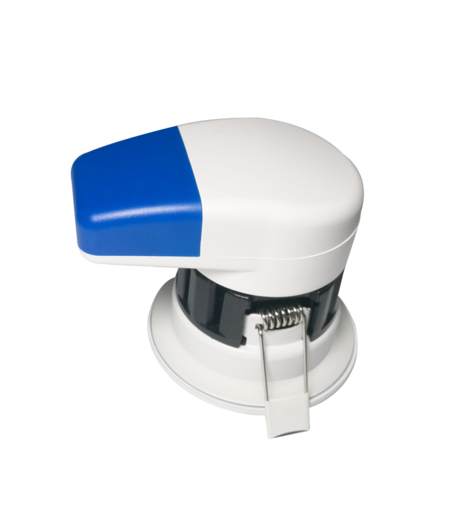 Plafond inbouwspot 7W LED wit, zwart, zilver of nikkel 70mm dimbaar