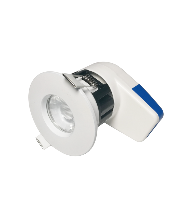 Plafond inbouwspot 7W LED wit, zwart, zilver of nikkel 70mm dimbaar